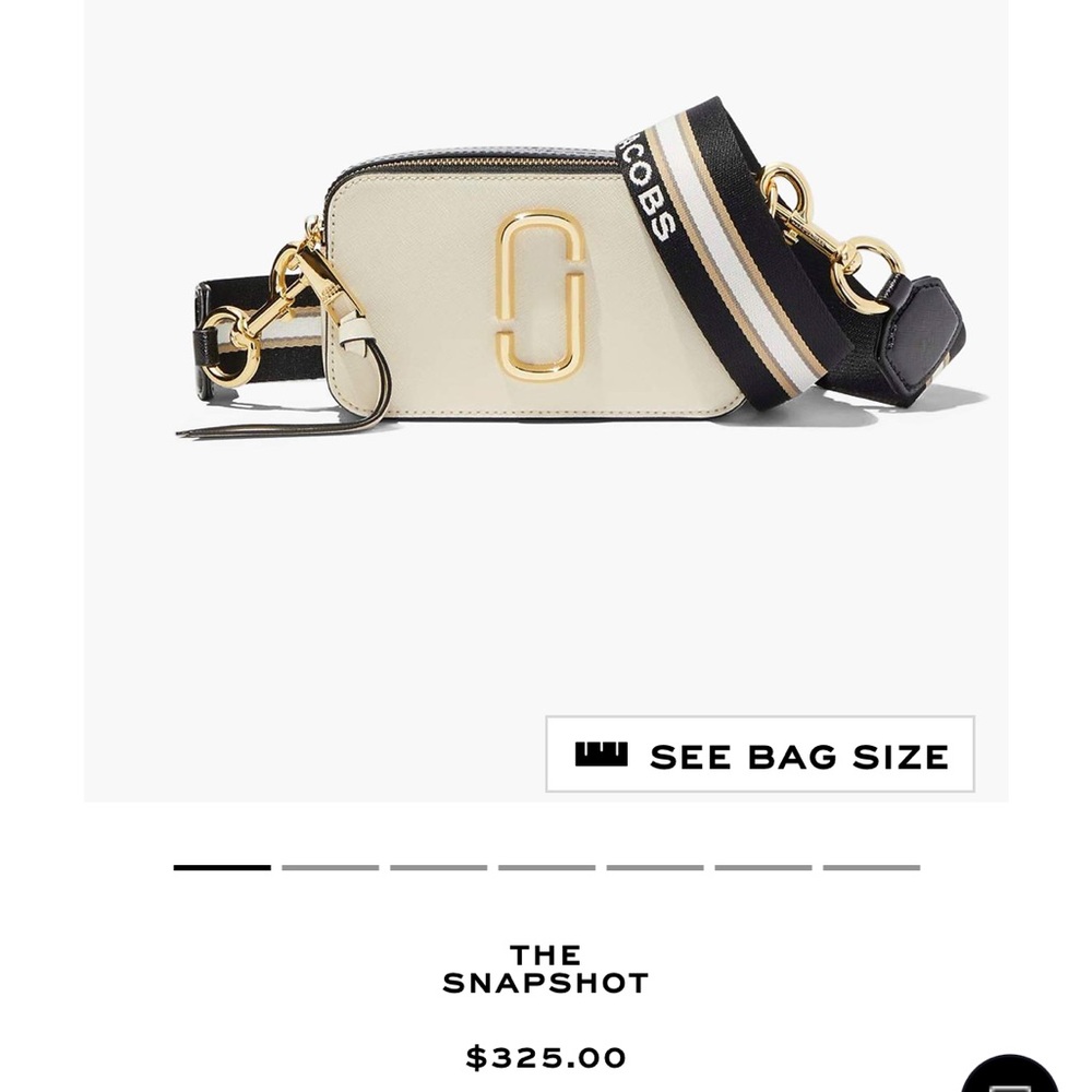 The snapshot Marc Jacob’s purse